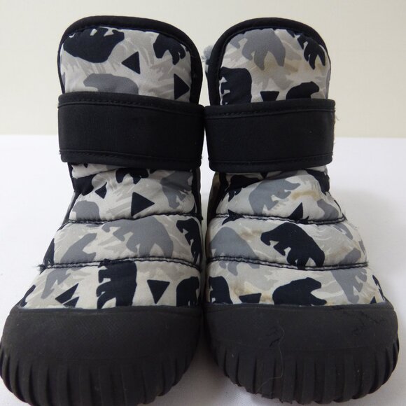 Jan & Jul Kids Insulated Ankle Boots, Size 8 - Picture 2 of 4